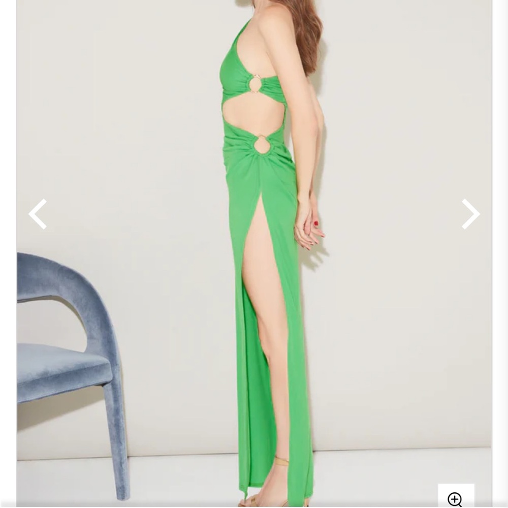Gorgeous Fleur Du Mal Side Knot Asymmetric Dress